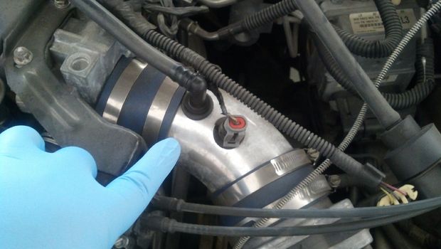 Place of C0072 in engine